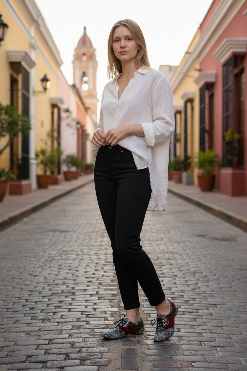 York -multi grey lace up shoe - Chanii B