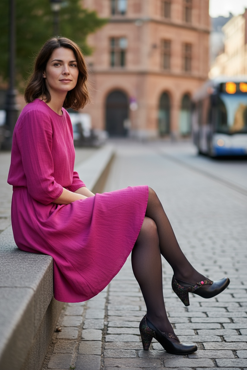 C'est ici - Black Multi shoe - Chanii B