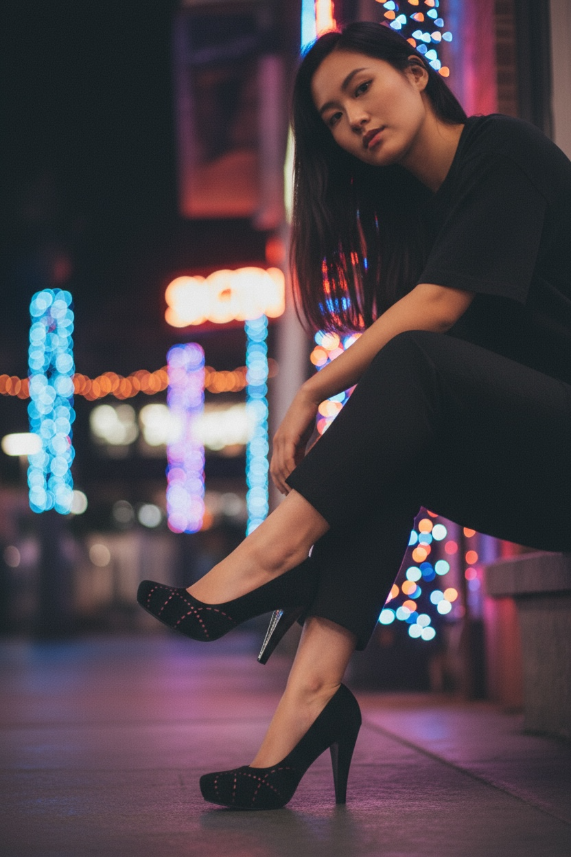 Vain Black/Fuchsia- last pairs 36, 40,42 &43 - Chanii B