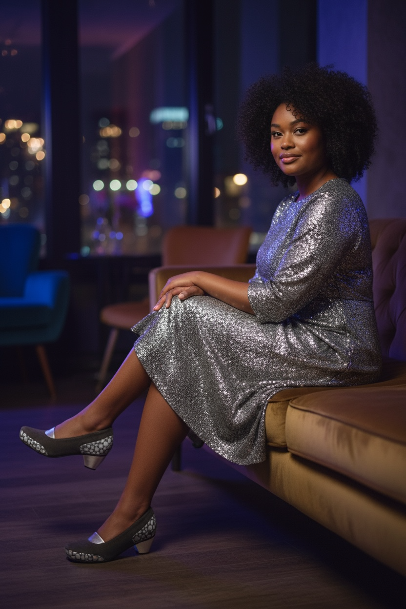 Seine - Grey/Silver Hexagon - Chanii B