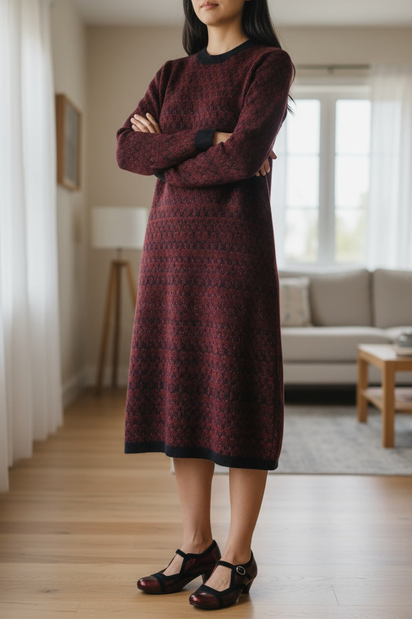 Bouquet - Red Metallic bar shoe-LAST PAIRS 36, 37 AND 40 - Chanii B