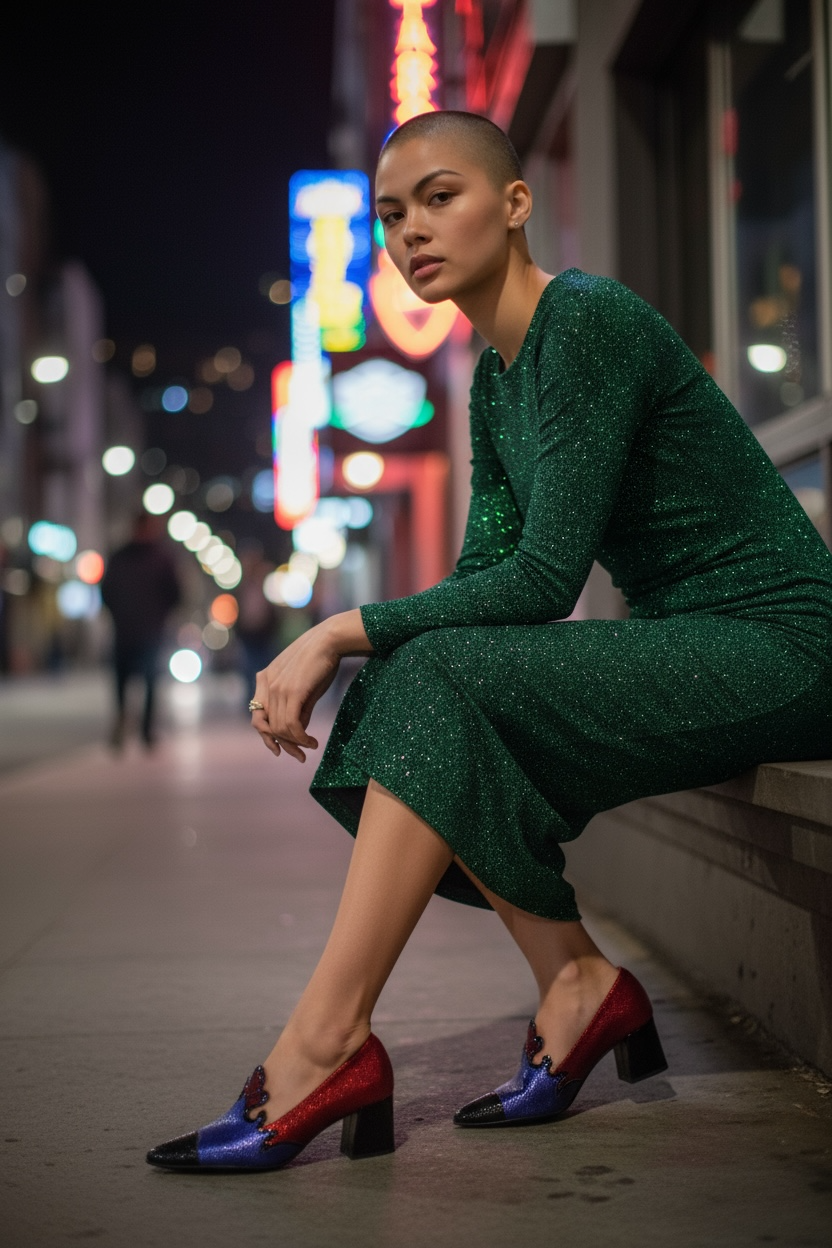 Royal -green, blue, red - Chanii B