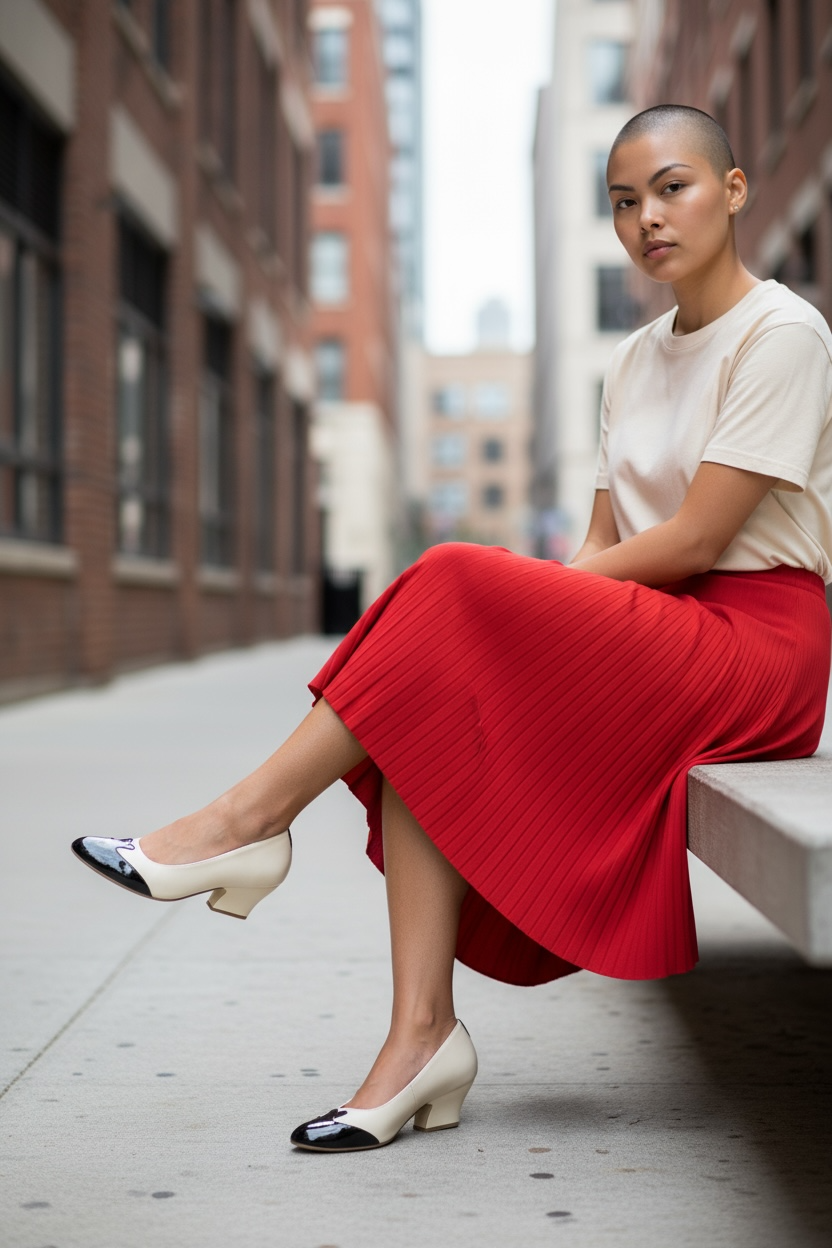 Frappuccino -Black ivory dress shoe - Chanii B