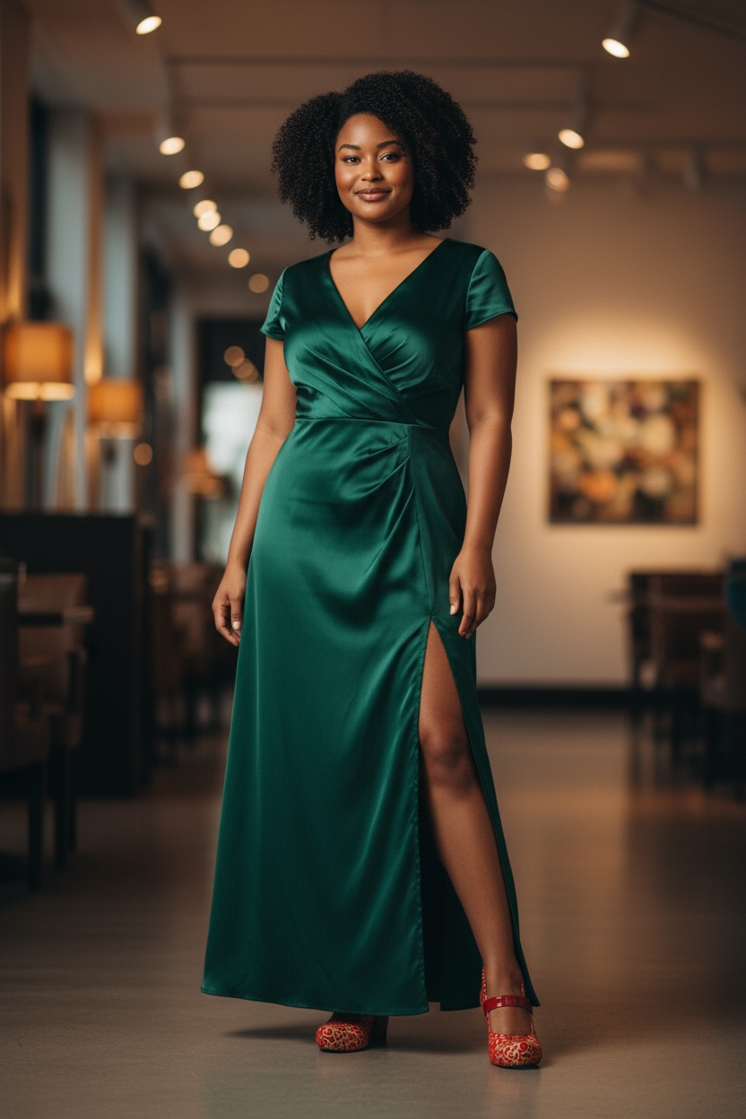 Stylo - Red Scroll-heel-cork