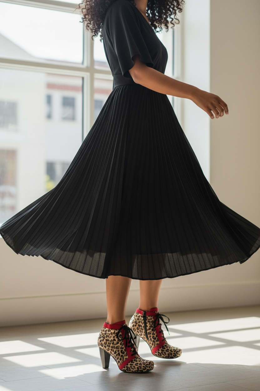 Mon Chou - Leopard and Red