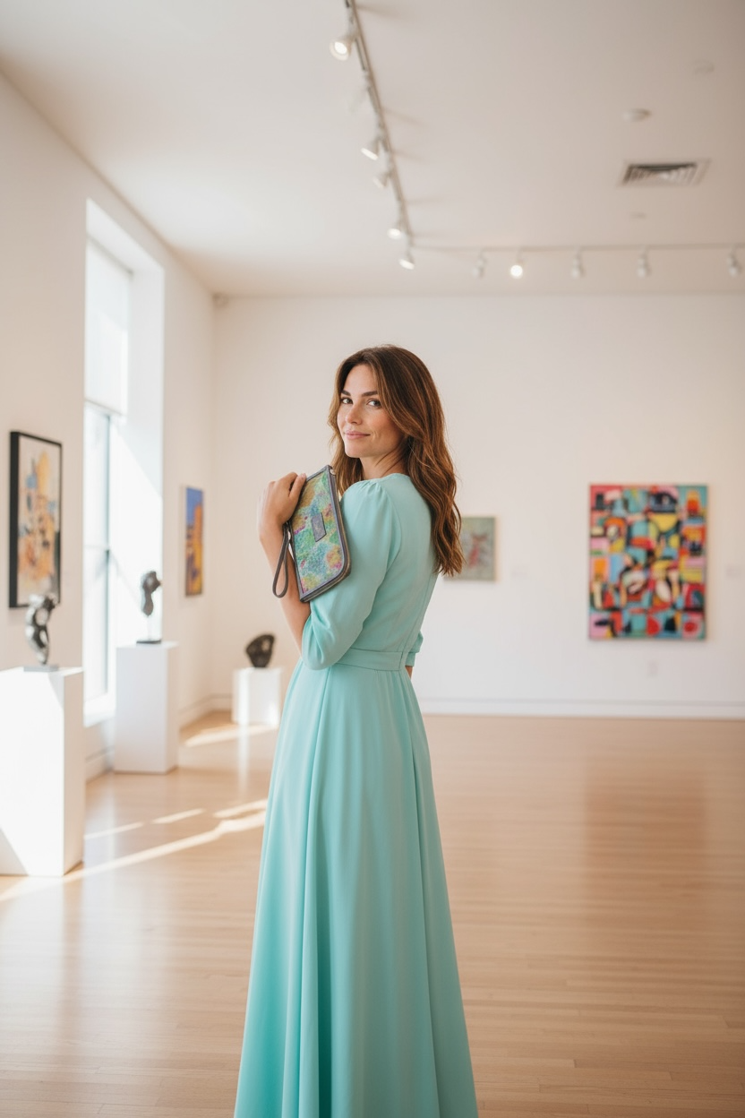 Savon - Turquoise Floral-clutch-wallet