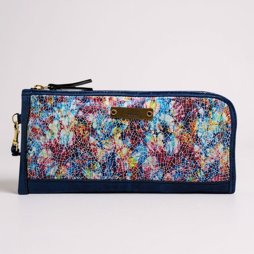 Savon - Multi Mosaic wallet- clutch