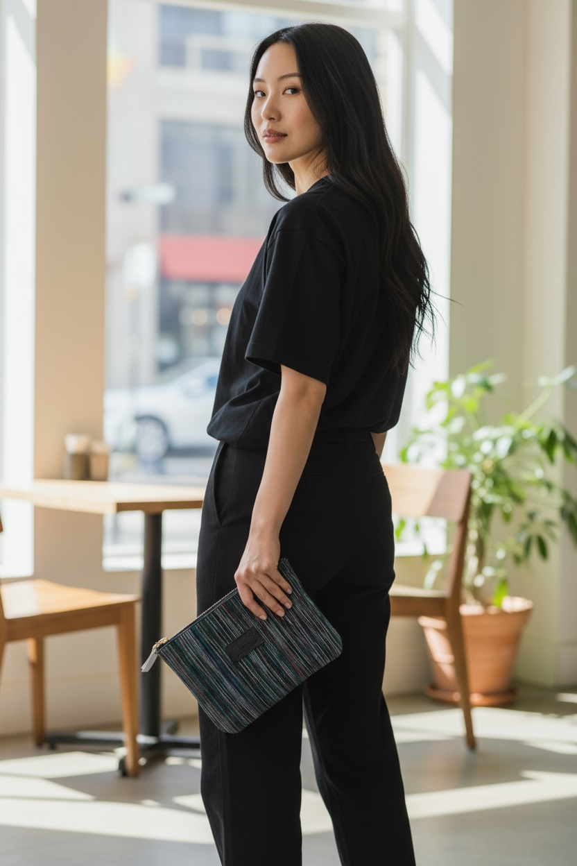 Aurelie - Blue stripes