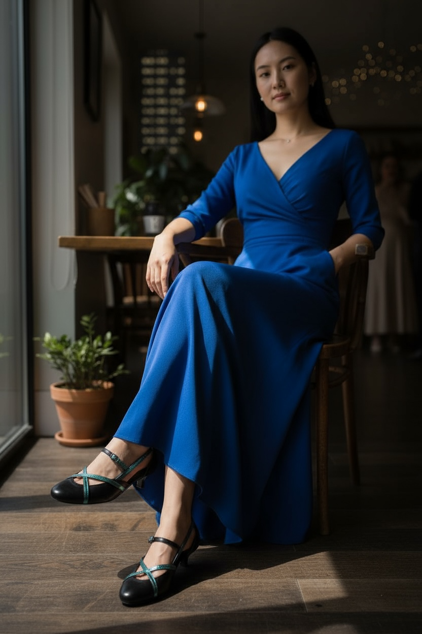 Croisse - Black/Blue Foil