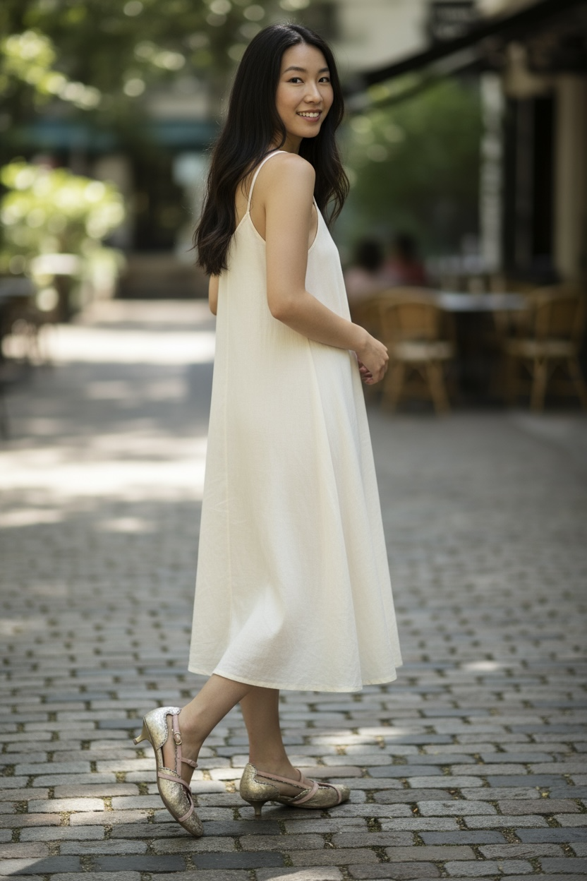 Croisse gold vintage crack