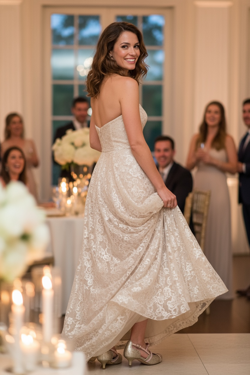 Croisse gold vintage crack