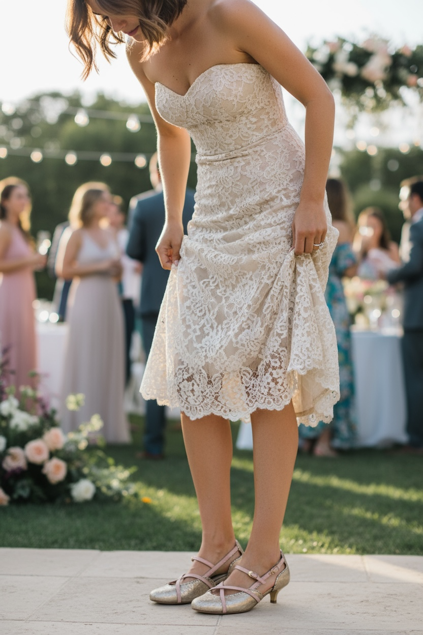 Croisse gold vintage crack