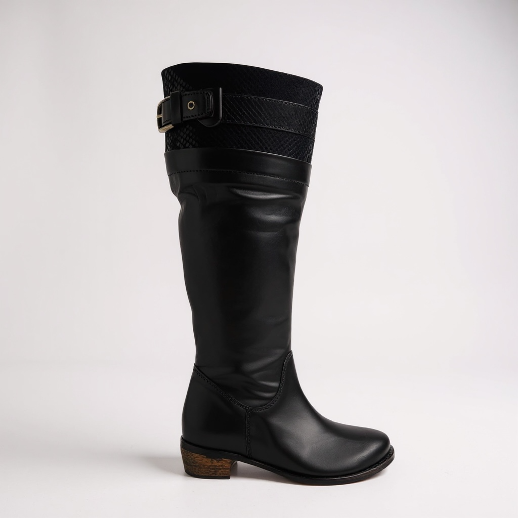 Prominade - Black riding boot- Last pair 35