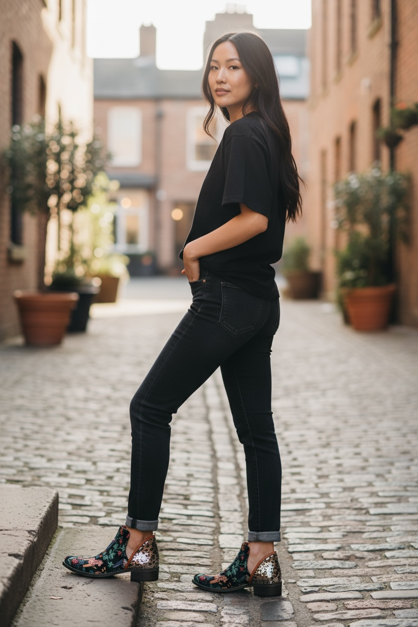 Zippette Horse ankle boot