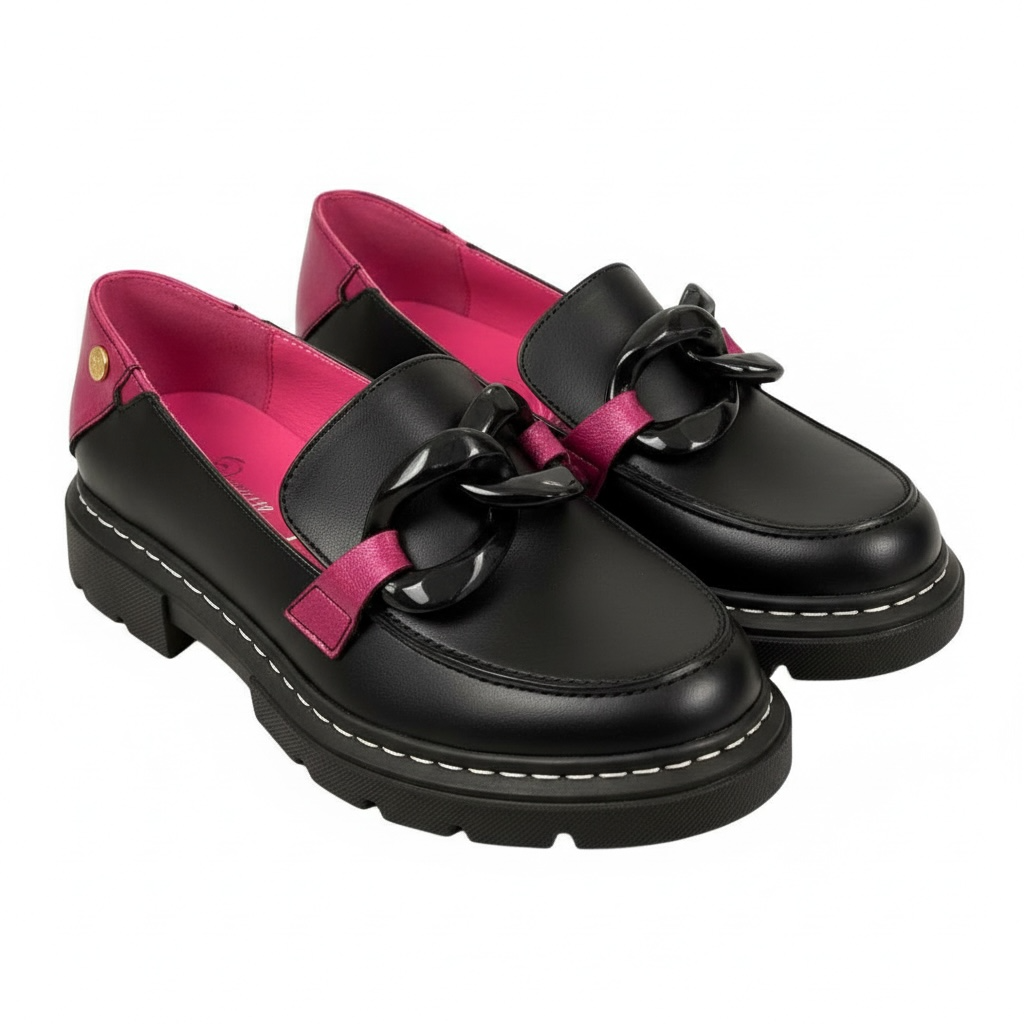 Flambe - Black and fuchsia