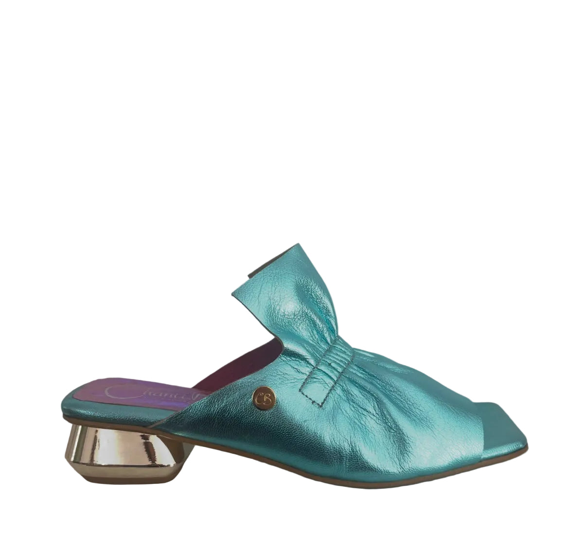 Fizzy-Blue metallic slide