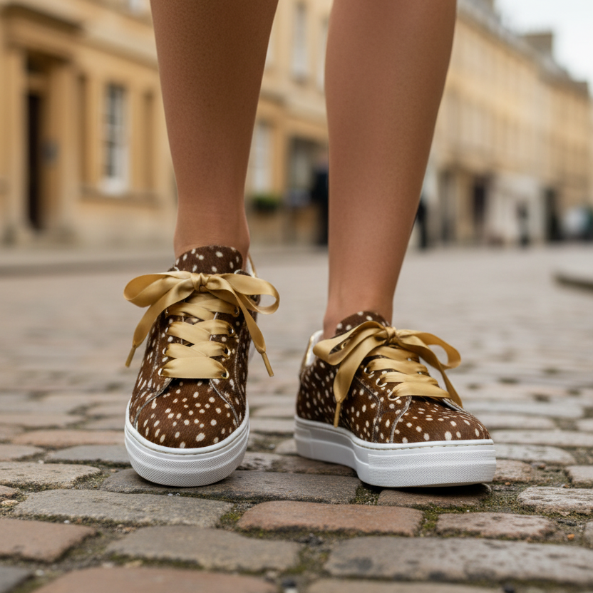 Skate -Tan Deer print- Pre order