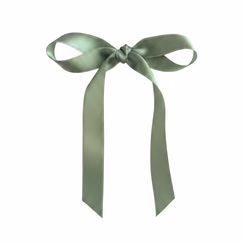 Sage Ribbon – Interchangeable Shoe Ribbon
