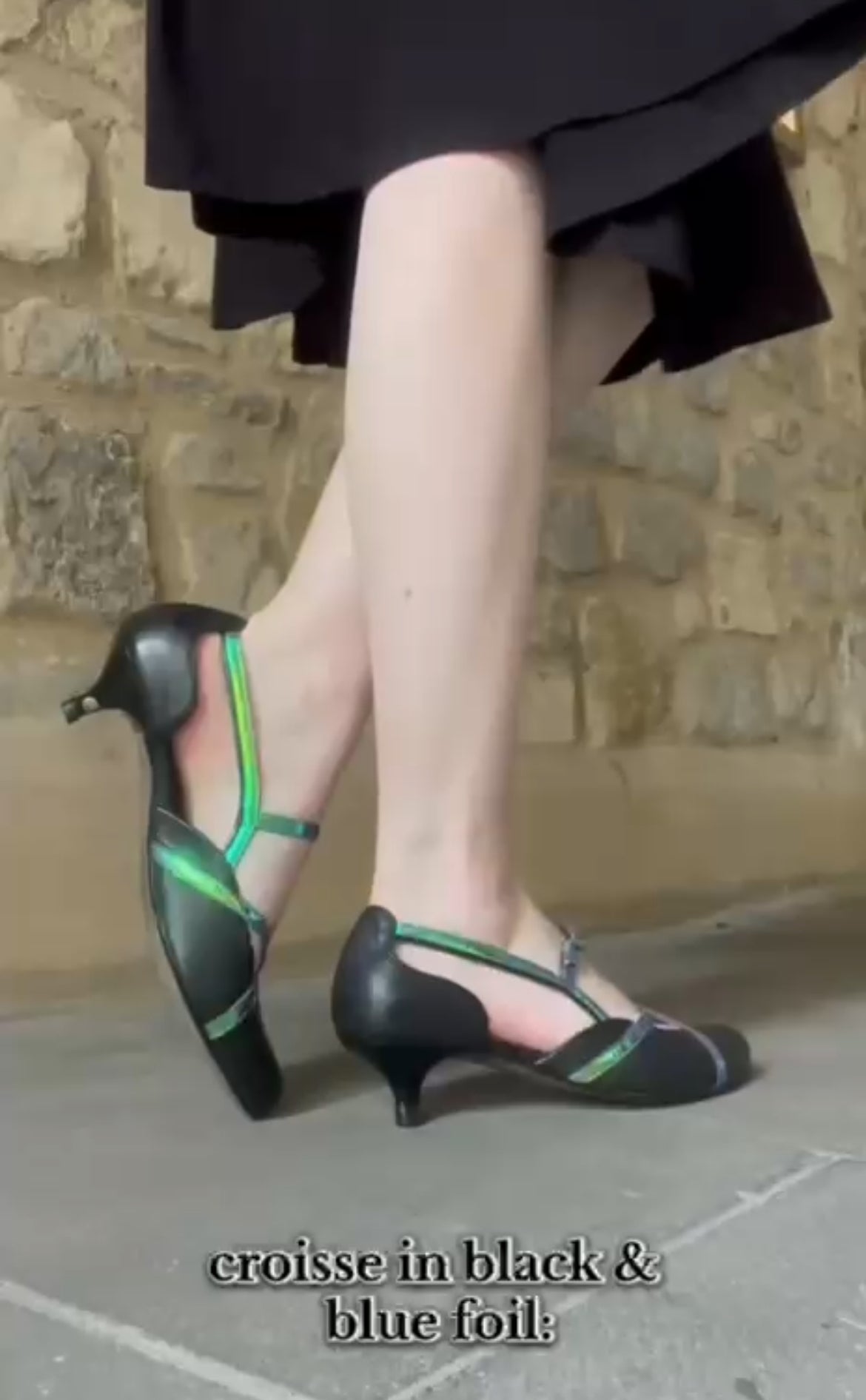 Croisse - Black/Blue Foil - Chanii B