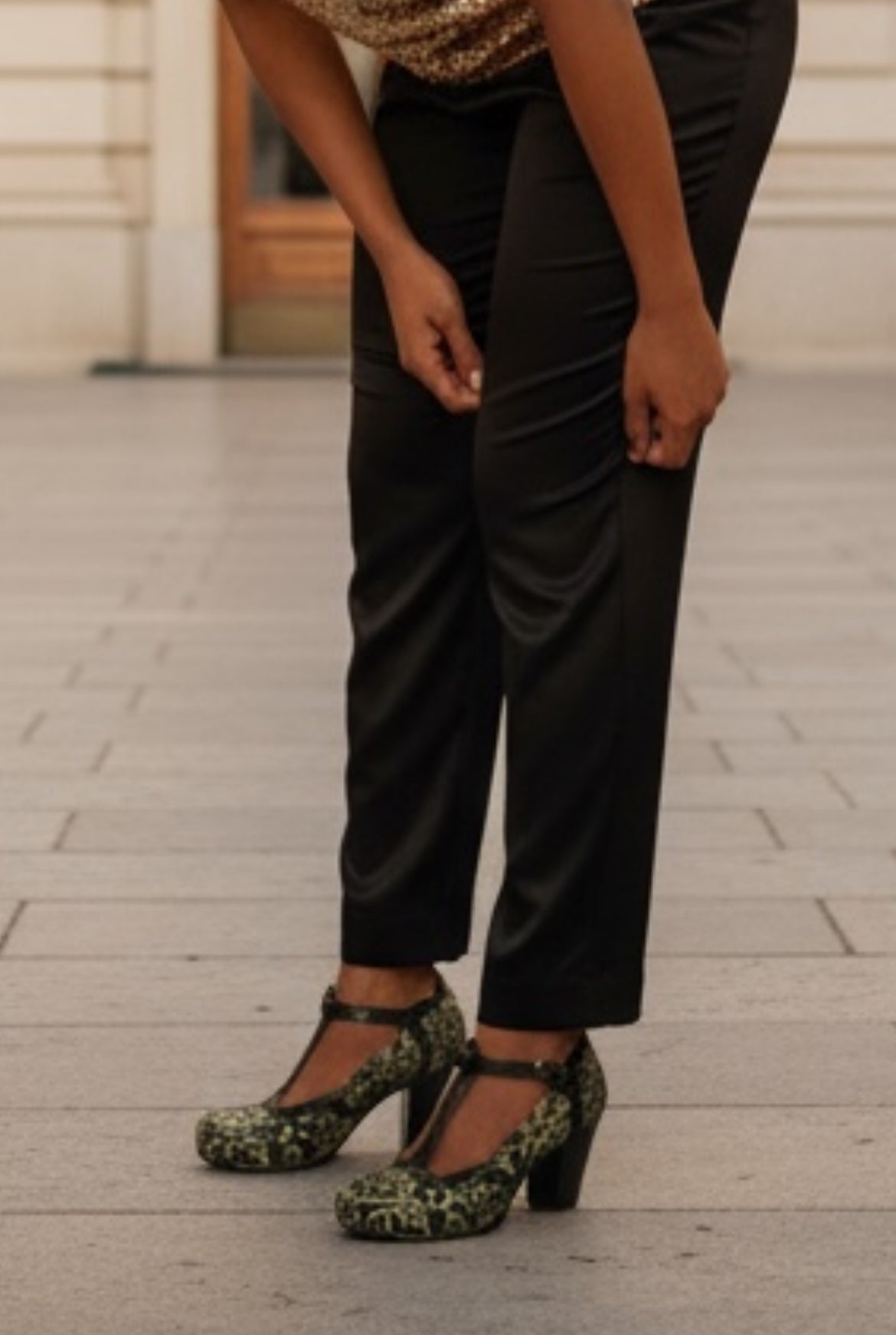 Cerise Teal green scroll- Limited edition