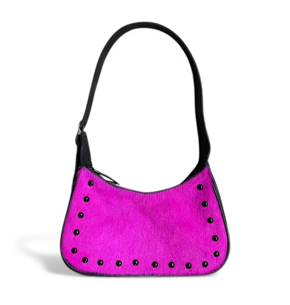 Luna-Fuchsia small handbag
