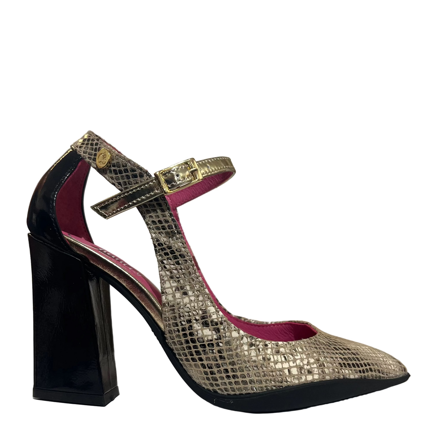 Pointure-Gold -High heel shoe