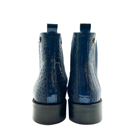 Taille Navy croc- Chelsea ankle boot - Chanii B
