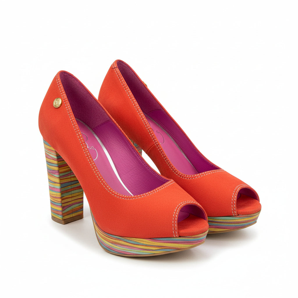 Bebe-New orange platform