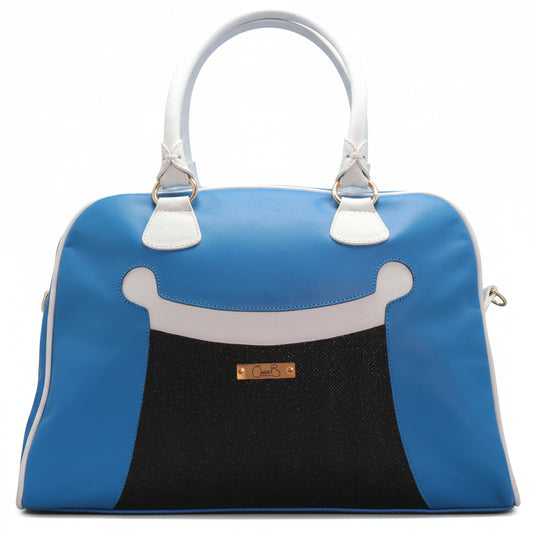 Joyeux - Blue White Black handbag