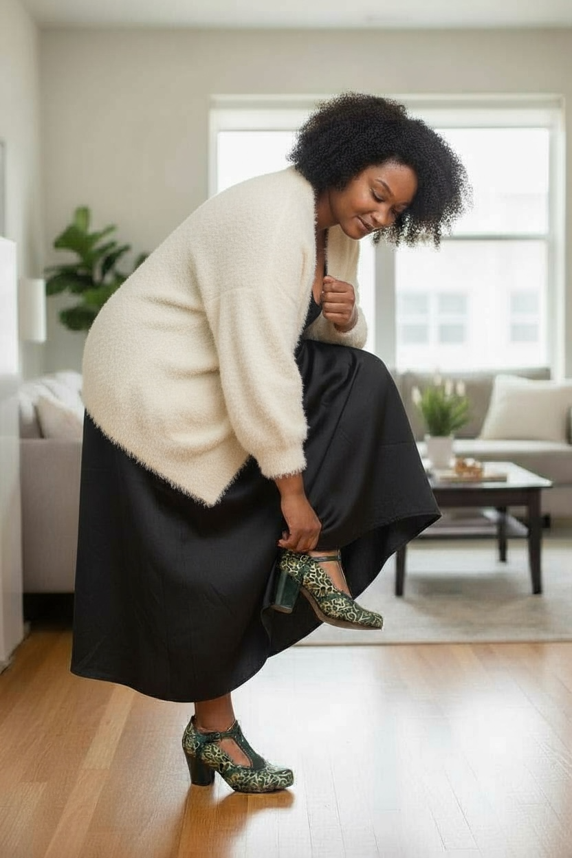 Cerise Teal green scroll- Limited edition - Chanii B