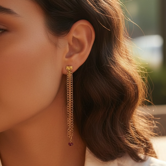 Earrings- Bubble Straight