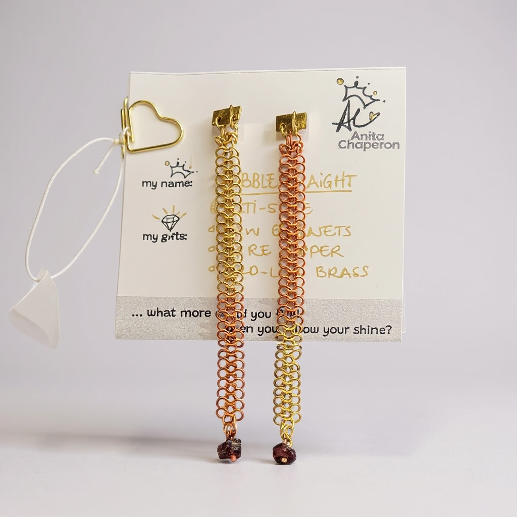 Earrings- Bubble Straight