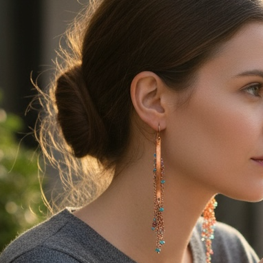 Earrings- Bubble Fall