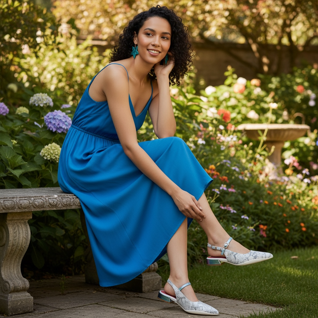 Pirot-White rainbow flat