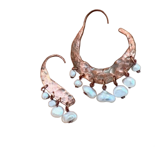 Earrings-Pear Lesque