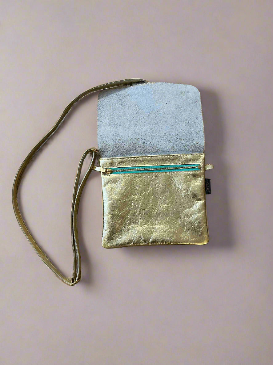 Vino- White rainbow small messenger bag - Chanii B