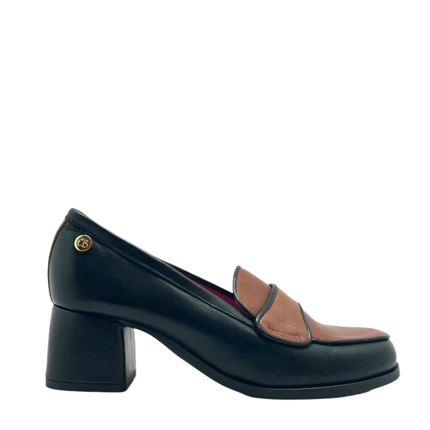 Arc - Black an tan loafer