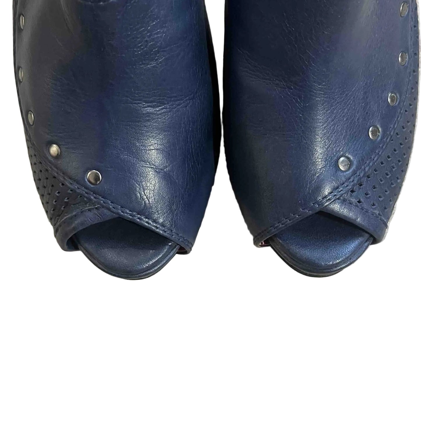 Argente- Navy Platform slingback- Last pair 39