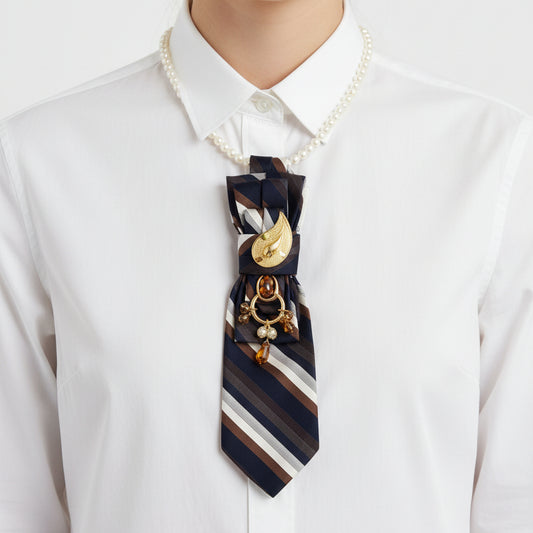 Handmade tie-Striped