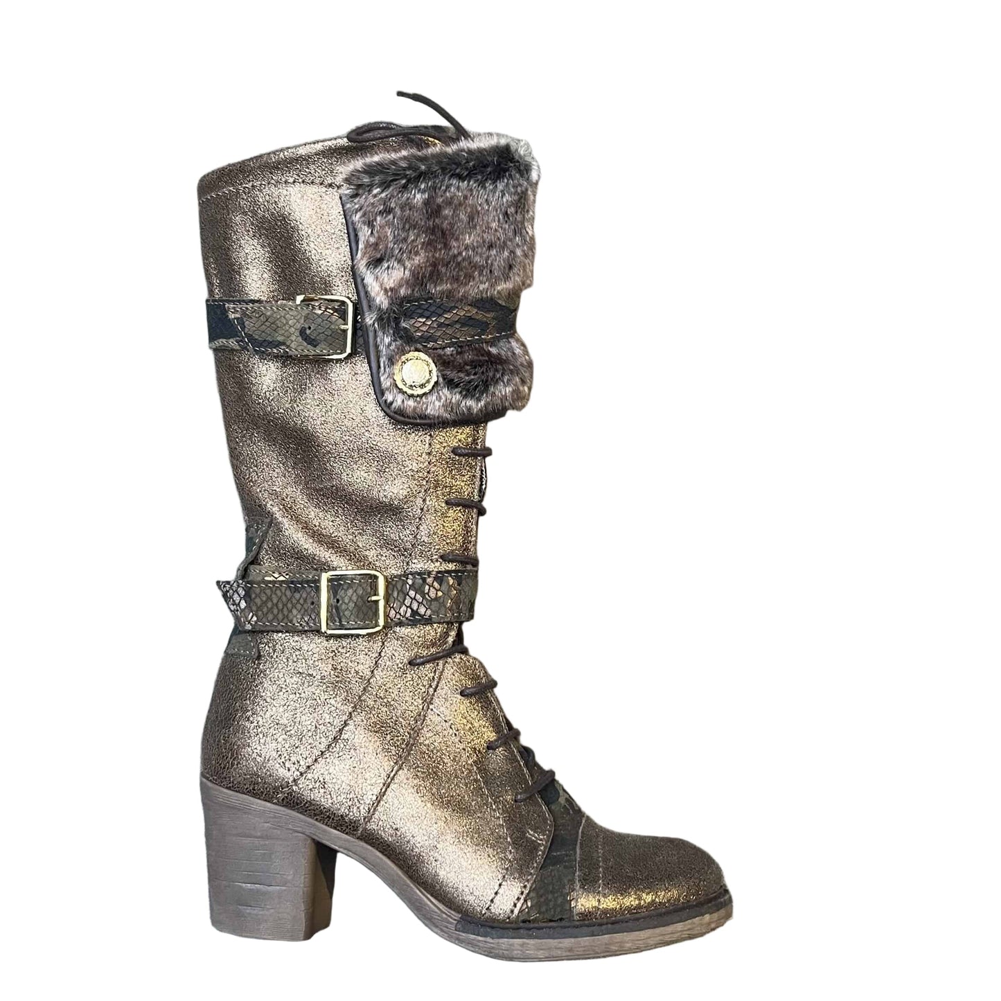 Cadeau -Bronze/Army- LAST PAIR 37!