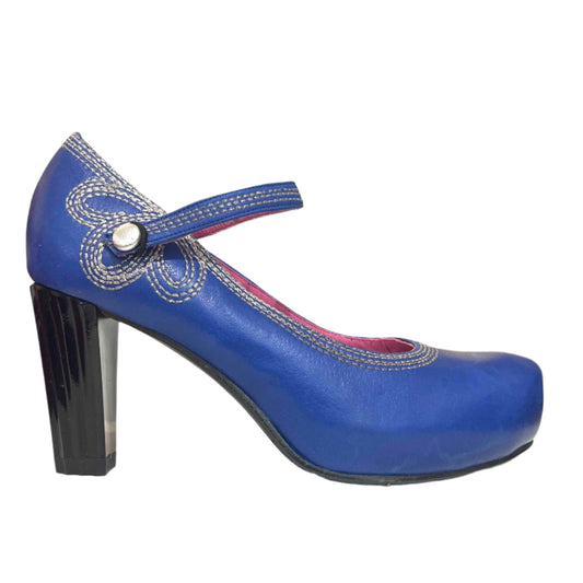 Cognac - Royal blue - Chanii B