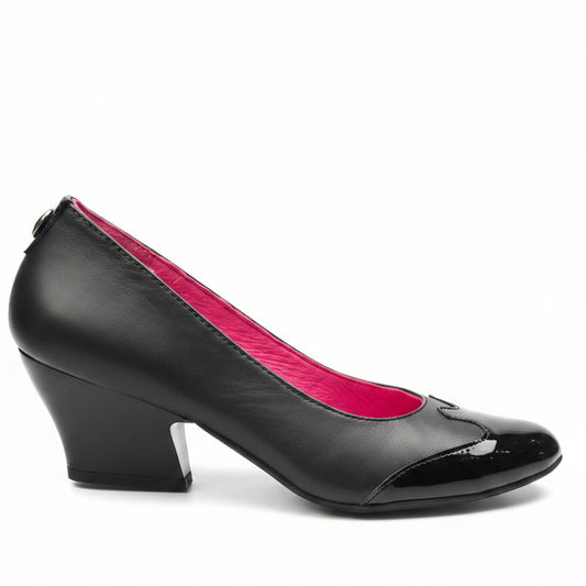Frappuccino -navy and black dress shoe - Chanii B