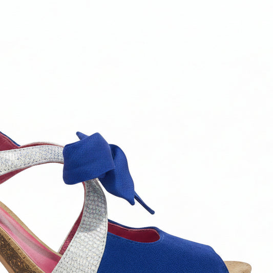 Blue Ribbon – Interchangeable Shoe Ribbon