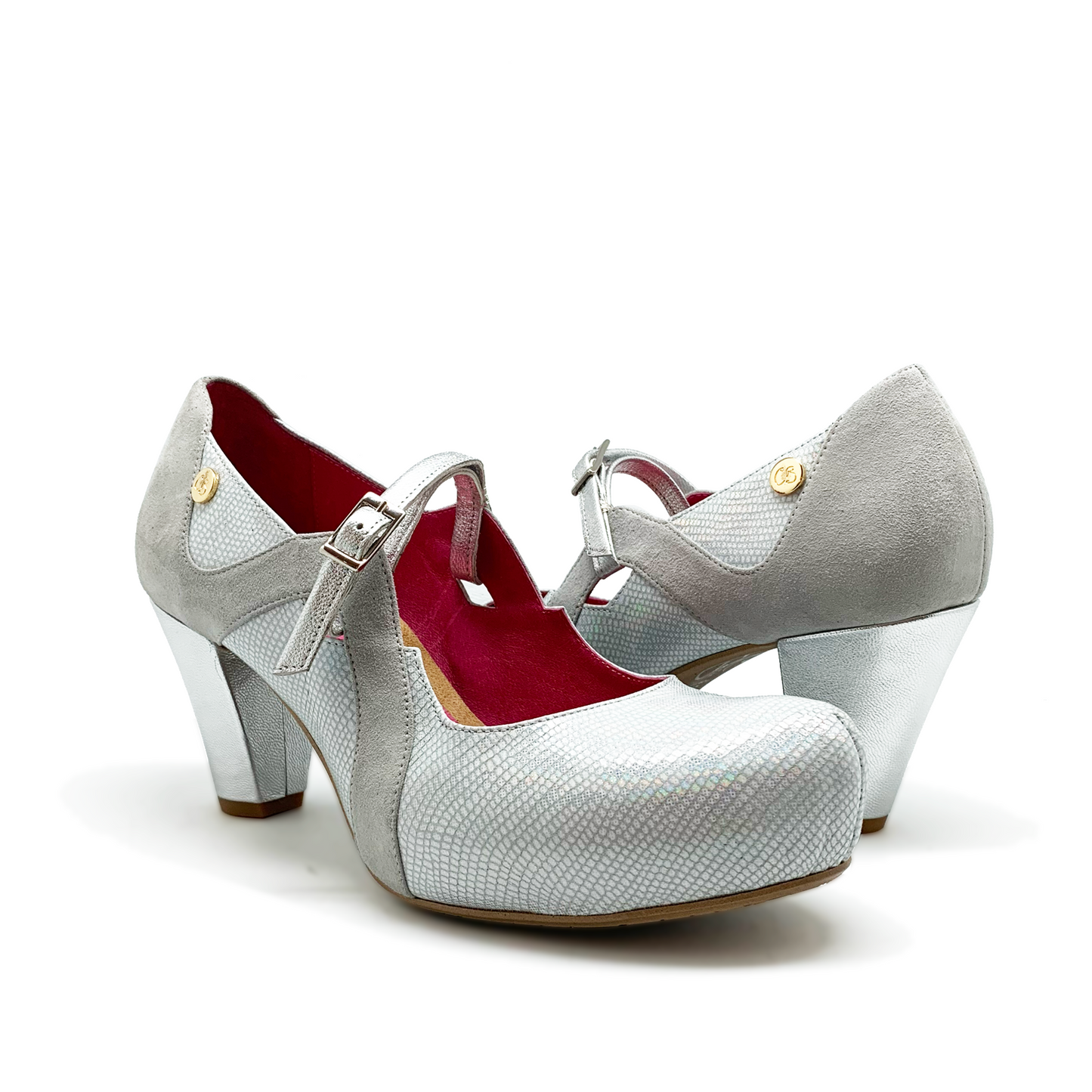 Prosecco -pearl white heel