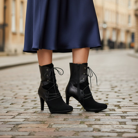St Martina- black and black boot- PRE ORDER