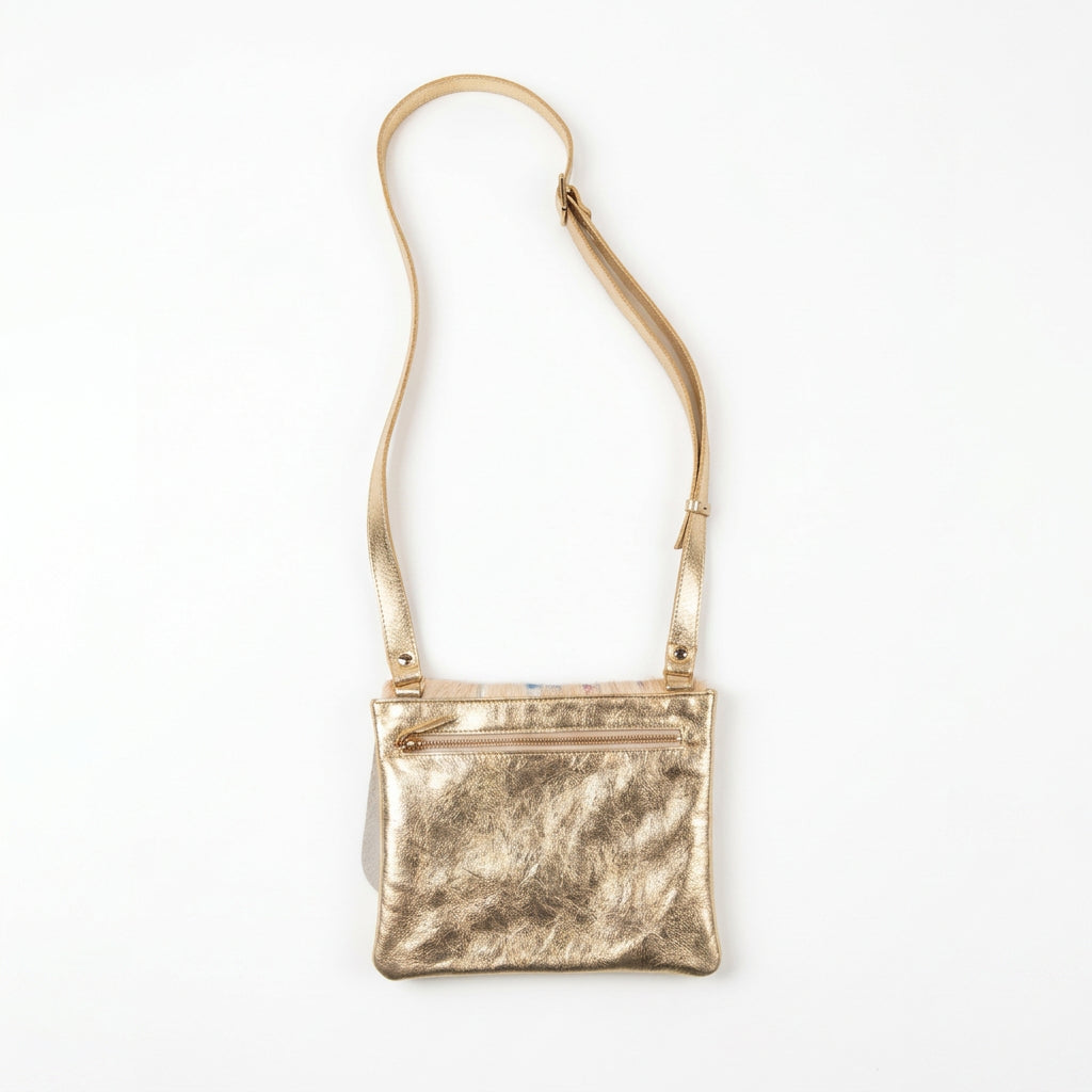 Vino- Petit sac bandoulière White rainbow- Précommande