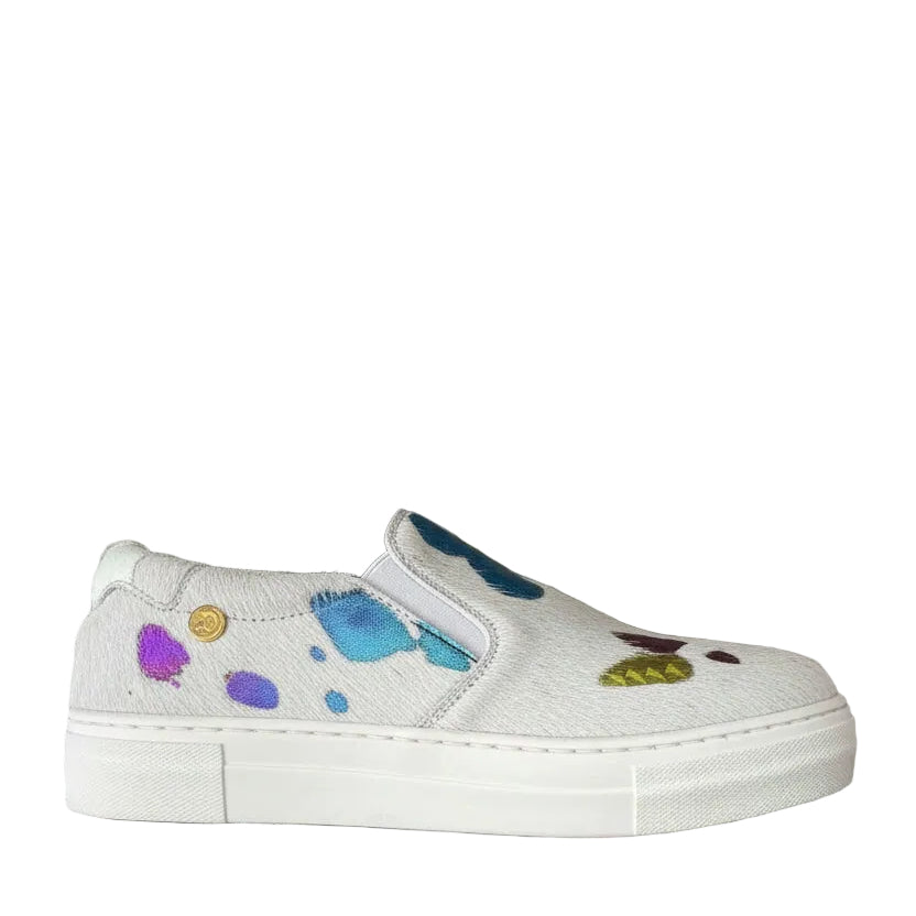 Scala - White rainbow unicorn sneaker- selling out fast!