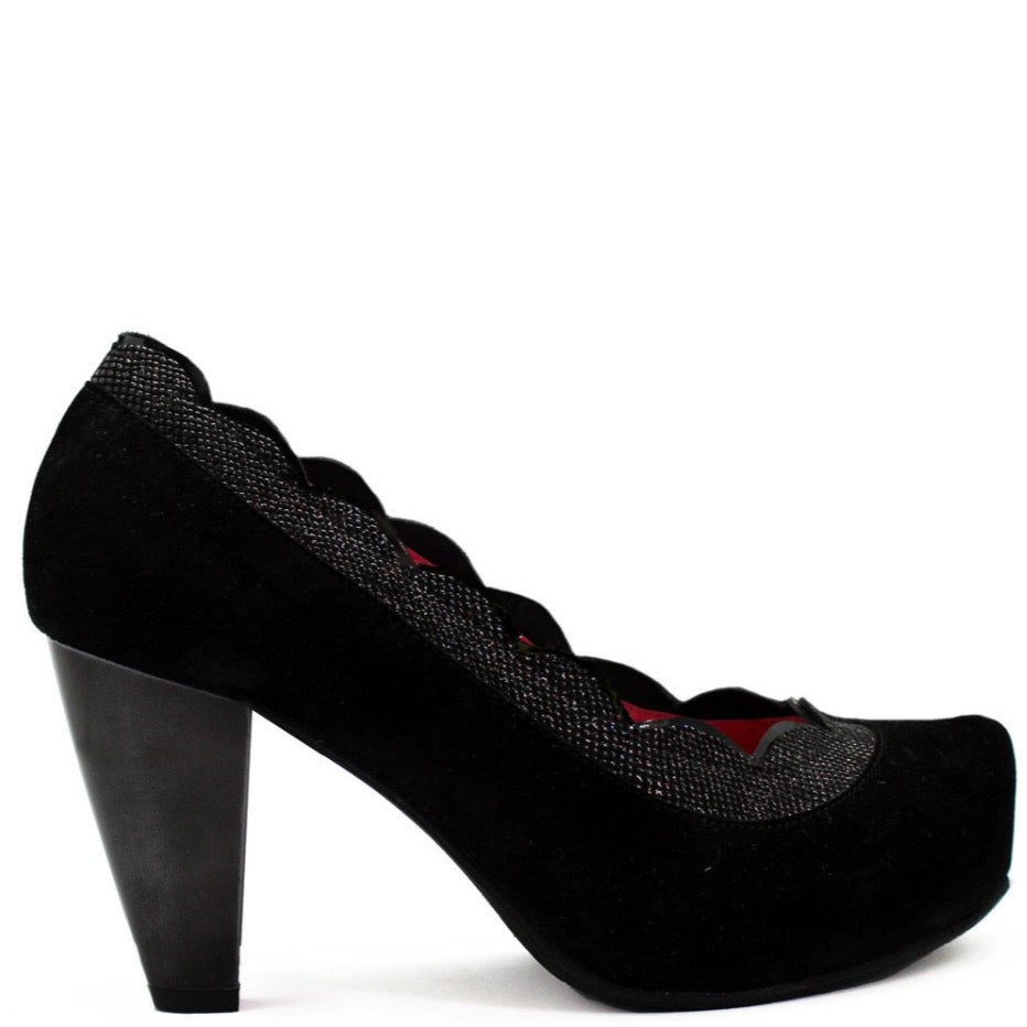 Beau - Black suede- black suede dress shoe