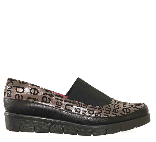 Filo - City Pewter slip on shoe- last pairs 39, 40 and 41!
