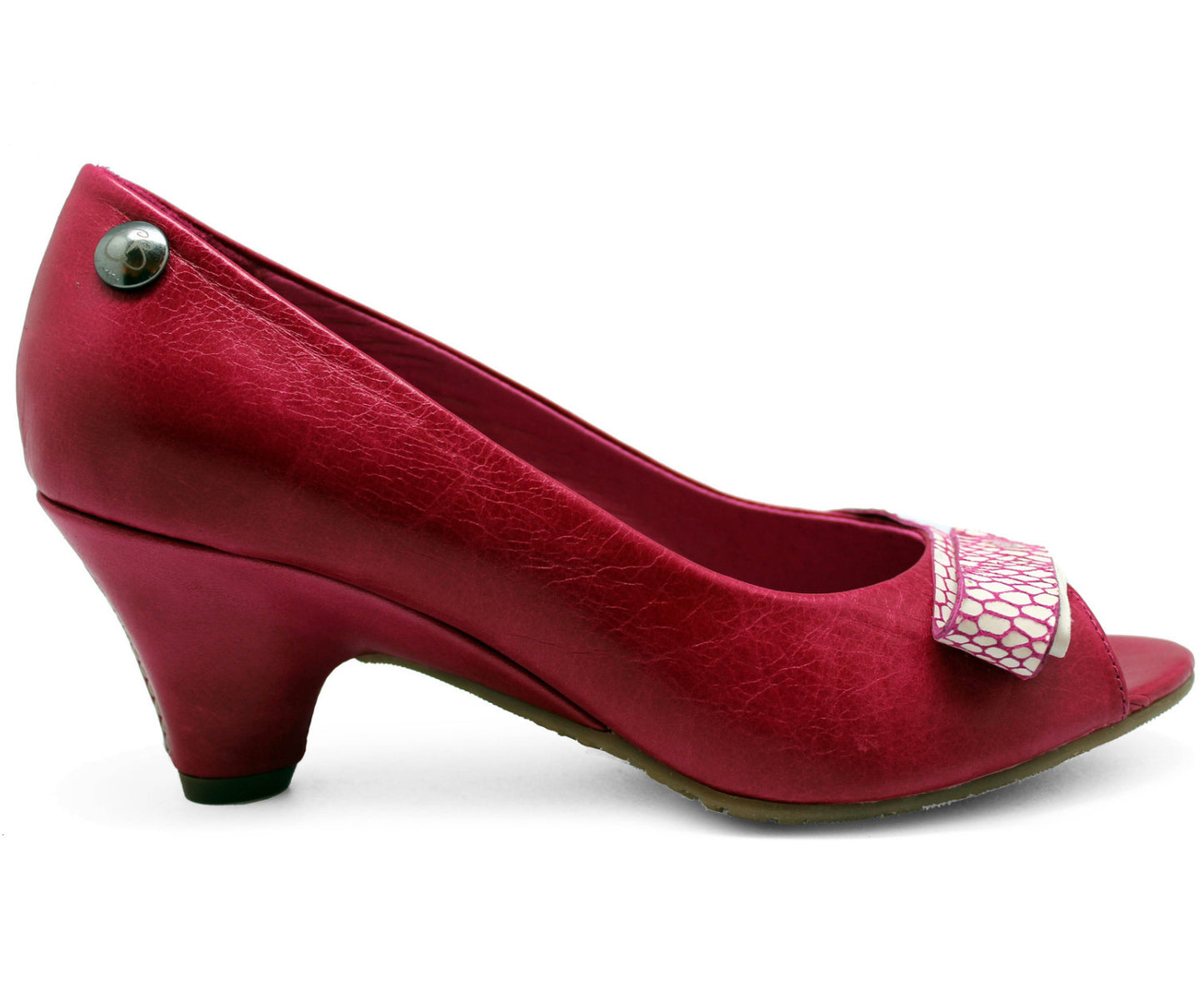 Frise - Fuchsia- Open toe shoe- sizes 40, 41 ad 42 left!